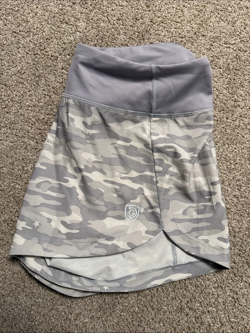 Goal Five Women’s Excel Short — White Camo - Picture 1 of 6